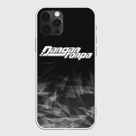 Чехол для iPhone 12 Pro Max с принтом DANGANRONPA , Силикон |  | Тематика изображения на принте: anime | bear | black  white | danganronpa | danganronpa monokid | kurokuma | monokuma | monotaro | rabbit | school | shirokuma | textura | аниме | главарь | монокума | текстура | чёрно белый | школа