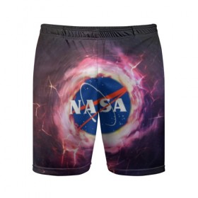 Мужские шорты 3D спортивные с принтом Nasa. ,  |  | galaxy | nasa | outer space | space company | star | астрономия | галактика | звезды | космическая компания | космическое пространство | космос | наса