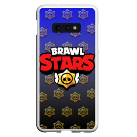 Чехол для Samsung S10E с принтом Brawl Stars , Силикон | Область печати: задняя сторона чехла, без боковых панелей | brawl | brawl st | brawl stars | colt | logo | map | mobo | pattern | poco | shelly | stars | бравл | игра | игры | карта | кольт | лого | мобильные игры | патерн | паттерн | поко | старс | шелли