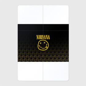 Магнитный плакат 2Х3 с принтом NIRVANA , Полимерный материал с магнитным слоем | 6 деталей размером 9*9 см | music | nirvana | rip smile | rock | smile | группа | курт кобейн | музыка | нирвана | рок | смайл