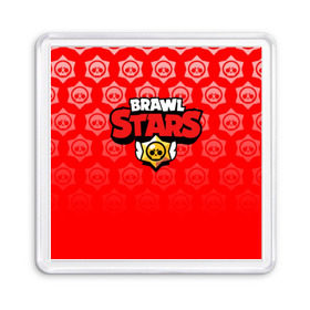 Магнит 55*55 с принтом BRAWL STARS , Пластик | Размер: 65*65 мм; Размер печати: 55*55 мм | android | brawl stars | games | mobile game | stars | игры | мобильные игры