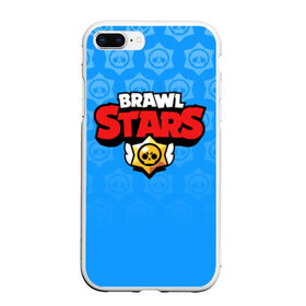 Чехол для iPhone 7Plus/8 Plus матовый с принтом BRAWL STARS , Силикон | Область печати: задняя сторона чехла, без боковых панелей | android | brawl stars | games | mobile game | stars | игры | мобильные игры