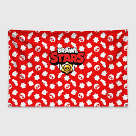 Флаг-баннер с принтом BRAWL STARS , 100% полиэстер | размер 67 х 109 см, плотность ткани — 95 г/м2; по краям флага есть четыре люверса для крепления | android | brawl stars | games | mobile game | stars | игры | мобильные игры