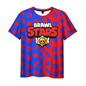 Мужская футболка 3D с принтом BRAWL STARS , 100% полиэфир | прямой крой, круглый вырез горловины, длина до линии бедер | android | brawl stars | games | mobile game | stars | игры | мобильные игры