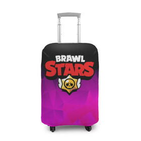 Чехол для чемодана 3D с принтом BRAWL STARS CRYSTALES , 86% полиэфир, 14% спандекс | двустороннее нанесение принта, прорези для ручек и колес | android | brawl stars | games | mobile game | stars | игры | мобильные игры