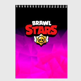 Скетчбук с принтом BRAWL STARS CRYSTALES , 100% бумага
 | 48 листов, плотность листов — 100 г/м2, плотность картонной обложки — 250 г/м2. Листы скреплены сверху удобной пружинной спиралью | android | brawl stars | games | mobile game | stars | игры | мобильные игры
