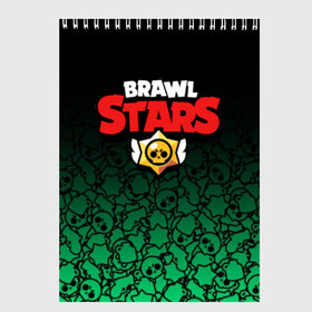 Скетчбук с принтом BRAWL STARS , 100% бумага
 | 48 листов, плотность листов — 100 г/м2, плотность картонной обложки — 250 г/м2. Листы скреплены сверху удобной пружинной спиралью | 8 bit | 8 бит | bibi | brawl stars | crow | el brown | leon | leon shark | max | mr.p | sally leon | shark | stars | virus | werewolf | акула | биби | вирус | ворон | леон | оборотень | пингвин