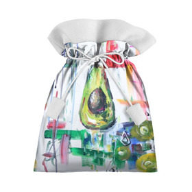 Подарочный 3D мешок с принтом Авокадо авангард , 100% полиэстер | Размер: 29*39 см | авокадо | веган | девушкам | здоровое питание | здоровье | люблю авокадо | овощи | пп | стильно | сыроед | фрукты