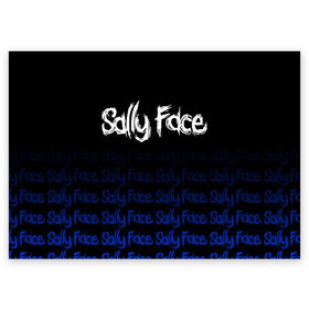 Поздравительная открытка с принтом Sally Face (24) , 100% бумага | плотность бумаги 280 г/м2, матовая, на обратной стороне линовка и место для марки
 | face | fisher | larry johnson | mask | sally | sally face | sally fisher | демоны | духи | маска | призраки | салли | салли фейс | салли фишер | фейс