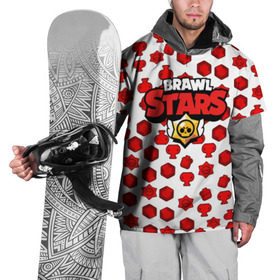 Накидка на куртку 3D с принтом BRAWL STARS , 100% полиэстер |  | android | brawl stars | games | mobile game | stars | игры | мобильные игры