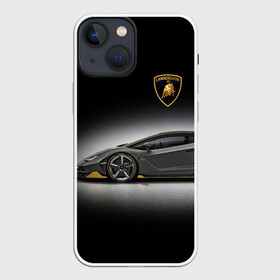 Чехол для iPhone 13 mini с принтом Lambo ,  |  | Тематика изображения на принте: car | lamborghini | motorsport | power | prestige | автомобиль | автоспорт | ламборгини | мощь | престиж