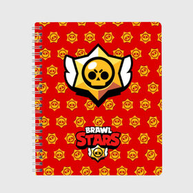 Тетрадь с принтом BRAWL STARS , 100% бумага | 48 листов, плотность листов — 60 г/м2, плотность картонной обложки — 250 г/м2. Листы скреплены сбоку удобной пружинной спиралью. Уголки страниц и обложки скругленные. Цвет линий — светло-серый
 | android | brawl stars | games | mobile game | stars | игры | мобильные игры