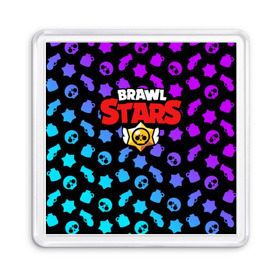 Магнит 55*55 с принтом BRAWL STARS , Пластик | Размер: 65*65 мм; Размер печати: 55*55 мм | 8 bit | 8 бит | bibi | brawl stars | crow | el brown | leon | leon shark | max | mr.p | sally leon | shark | stars | virus | werewolf | акула | биби | вирус | ворон | леон | оборотень | пингвин