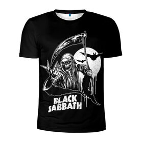 Мужская футболка 3D спортивная с принтом Black Sabbath , 100% полиэстер с улучшенными характеристиками | приталенный силуэт, круглая горловина, широкие плечи, сужается к линии бедра | Тематика изображения на принте: black sabbath | hard rock | heavy metal | блэк сабат | группы | метал | музыка | оззи осборн | рок | хард рок | хэви метал