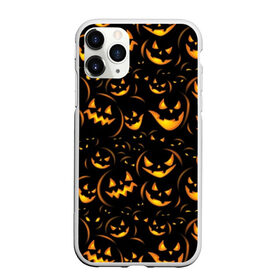 Чехол для iPhone 11 Pro матовый с принтом Хэллоуин , Силикон |  | background | black | color | eyes | fangs | halloween | holiday | horror | orange | pumpkin | sinister | teeth | vegetable | yellow | глаза | желтый | зловещий | зубы | клыки | овощ | оранжевый | праздник | тыквы | ужас | фон | хэллоуин | цвет | черный