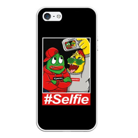 Чехол для iPhone 5/5S матовый с принтом Селфи ,  |  | background | black | cap | cool | dude | green | guy | monster | phone | photo | selfie | street | style | yellow | желтый | зеленый | кадр | кепка | красный | креатив | круто | монстр | очки | парень | пацан | прикольный | свитер | селфи | серый 
