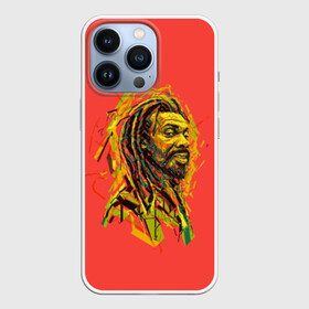 Чехол для iPhone 13 Pro с принтом RastaArt ,  |  | art | bob marley | cannabis | rasta | rastaman | reggae | reggy | weed | боб марли | раста | растаман | регги | рэгги