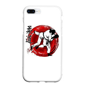 Чехол для iPhone 7Plus/8 Plus матовый с принтом Judo , Силикон | Область печати: задняя сторона чехла, без боковых панелей | guruma | judo | kata otoshi | бой | борьба | дзюдзюцу | дзюдо | кимоно | мотивация | мягкий | приемы | путь | сила | скорость | спорт | стиль | татами | япония