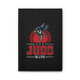 Обложка для автодокументов с принтом Judo is life , натуральная кожа |  размер 19,9*13 см; внутри 4 больших “конверта” для документов и один маленький отдел — туда идеально встанут права | glory | guruma | judo | kata otoshi | m 1 | ufc | бой | борьба | дзюдзюцу | дзюдо | кимоно | мотивация | мягкий | приемы | путь | сила | скорость | спорт | стиль | татами | япония