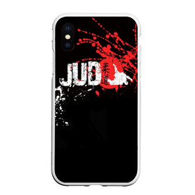 Чехол для iPhone XS Max матовый с принтом Judo , Силикон | Область печати: задняя сторона чехла, без боковых панелей | glory | guruma | judo | kata otoshi | m 1 | ufc | бой | борьба | дзюдзюцу | дзюдо | кимоно | мотивация | мягкий | приемы | путь | сила | скорость | спорт | стиль | татами | япония