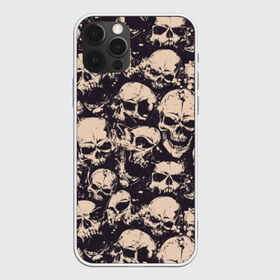 Чехол для iPhone 12 Pro Max с принтом Черепа , Силикон |  | anger | black | cool | cry | gray | grunge | horrible | horror | illustration | look | scary | skull | style | взгляд | гранж | злость | иллюстрация | крик | крутой | серый | стиль | страшный | ужас | ужасный | черепа | черный