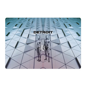 Магнитный плакат 3Х2 с принтом Detroit: Вecome Human , Полимерный материал с магнитным слоем | 6 деталей размером 9*9 см | 3d | cтать человеком | detroit city | detroit: вecome human | игра | интерактивная | квест | кинематограф | приключения | франция