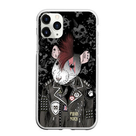 Чехол для iPhone 11 Pro матовый с принтом Крыса в косухе , Силикон |  | Тематика изображения на принте: anarchy | clothes | cool | earring | hairstyle | hamster | icon | jacket | mohawk | mouse | music | muzzle | piercing | punk | rat | riveting | rock | skull | spikes | анархия | значок | ирокез | к | клепки | круто | крыса | куртка | музыка | мышь