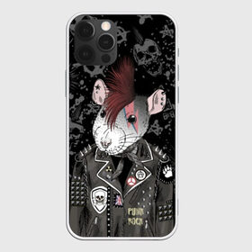 Чехол для iPhone 12 Pro Max с принтом Крыса в косухе , Силикон |  | anarchy | clothes | cool | earring | hairstyle | hamster | icon | jacket | mohawk | mouse | music | muzzle | piercing | punk | rat | riveting | rock | skull | spikes | анархия | значок | ирокез | к | клепки | круто | крыса | куртка | музыка | мышь