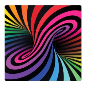 Магнитный плакат 3Х3 с принтом Метаморфозы , Полимерный материал с магнитным слоем | 9 деталей размером 9*9 см | abstraction | black | blue | color | green | hypnosis | illusion | orange | p | rainbow | red | tunnel | yellow | абстракция | галлюцинации | гипноз | желтый | зеленый | иллюзия | красный | оранжевый | полосы | психоделика | радуга | разноцветны