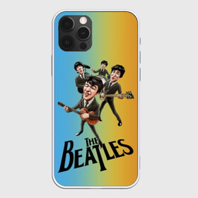 Чехол для iPhone 12 Pro Max с принтом The Beatles , Силикон |  | Тематика изображения на принте: george harrison | john lennon | paul mccartney | psychedelic rock | ringo starr | the beatles | англия | ансамбль | джон леннон | джордж харрисон | пол маккартни | психоделический рок | ринго старр