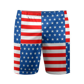 Мужские шорты спортивные с принтом США ,  |  | Тематика изображения на принте: flag | stars | usa | usa flag | америка | американский флаг | звезды | надписи | полосы | сша | флаг | флаг сша