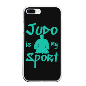 Чехол для iPhone 7Plus/8 Plus матовый с принтом Judo , Силикон | Область печати: задняя сторона чехла, без боковых панелей | glory | guruma | judo | kata otoshi | m 1 | ufc | бой | борьба | дзюдзюцу | дзюдо | кимоно | мотивация | мягкий | приемы | путь | сила | скорость | спорт | стиль | татами | япония