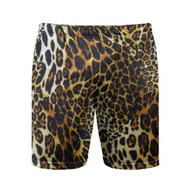 Мужские шорты 3D спортивные с принтом Шкура леопарда ,  |  | Тематика изображения на принте: animal | cheeky | dangerous | leopard | nature | pattern | predator | skin | spots | wild | дерзкий | дикий | животное | леопард | опасный | природа | пятна | узор | хищник