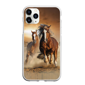 Чехол для iPhone 11 Pro Max матовый с принтом Бегущие лошади , Силикон |  | animal | color | dust | hooves | horse | mane | mustang | muzzle | nature | sky | speed | грива | животное | конь | копыта | лошадь | мустанг | небо | окрас | природа | пыль | скакун | скорость