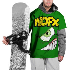 Накидка на куртку 3D с принтом NOFX , 100% полиэстер |  | hardcore | nofx | punk | группы | музыка | панк | панк рок | рок | ска панк | скейт панк
