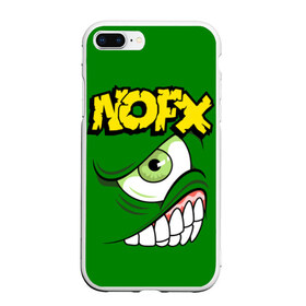 Чехол для iPhone 7Plus/8 Plus матовый с принтом NOFX , Силикон | Область печати: задняя сторона чехла, без боковых панелей | hardcore | nofx | punk | группы | музыка | панк | панк рок | рок | ска панк | скейт панк