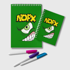 Блокнот с принтом NOFX , 100% бумага | 48 листов, плотность листов — 60 г/м2, плотность картонной обложки — 250 г/м2. Листы скреплены удобной пружинной спиралью. Цвет линий — светло-серый
 | hardcore | nofx | punk | группы | музыка | панк | панк рок | рок | ска панк | скейт панк