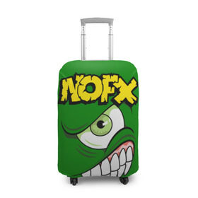 Чехол для чемодана 3D с принтом NOFX , 86% полиэфир, 14% спандекс | двустороннее нанесение принта, прорези для ручек и колес | hardcore | nofx | punk | группы | музыка | панк | панк рок | рок | ска панк | скейт панк