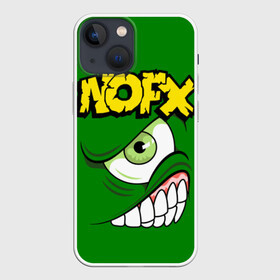 Чехол для iPhone 13 mini с принтом NOFX ,  |  | hardcore | nofx | punk | группы | музыка | панк | панк рок | рок | ска панк | скейт панк