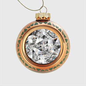 Стеклянный ёлочный шар с принтом Бриллиантовый блеск , Стекло | Диаметр: 80 мм | cut | diamond | gem | glitter | jewel | kaleidoscope | luxury | shine | sparkle | white | алмаз | белый | блеск | бриллиант | диамант | драгоценность | драгоценный камень | калейдоскоп | люкс | огранка | роскошь | сверкать | сияние