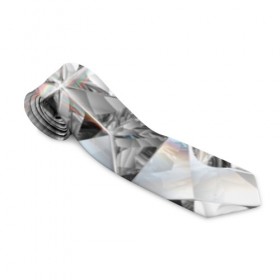 Галстук 3D с принтом Бриллиантовый блеск , 100% полиэстер | Длина 148 см; Плотность 150-180 г/м2 | cut | diamond | gem | glitter | jewel | kaleidoscope | luxury | shine | sparkle | white | алмаз | белый | блеск | бриллиант | диамант | драгоценность | драгоценный камень | калейдоскоп | люкс | огранка | роскошь | сверкать | сияние
