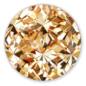 Коврик для мышки круглый с принтом Желтые бриллианты , резина и полиэстер | круглая форма, изображение наносится на всю лицевую часть | Тематика изображения на принте: cut | diamond | gem | glitter | gold | jewel | kaleidoscope | luxury | shine | sparkle | white | yellow | алмаз | белый | блеск | бриллиант | диамант | драгоценность | драгоценный камень | желтый | золотой | калейдоскоп | люкс | огранка