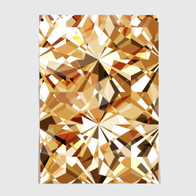 Постер с принтом Желтые бриллианты , 100% бумага
 | бумага, плотность 150 мг. Матовая, но за счет высокого коэффициента гладкости имеет небольшой блеск и дает на свету блики, но в отличии от глянцевой бумаги не покрыта лаком | cut | diamond | gem | glitter | gold | jewel | kaleidoscope | luxury | shine | sparkle | white | yellow | алмаз | белый | блеск | бриллиант | диамант | драгоценность | драгоценный камень | желтый | золотой | калейдоскоп | люкс | огранка