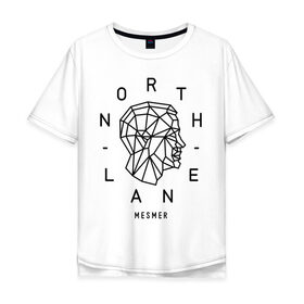Мужская футболка хлопок Oversize с принтом Northlane , 100% хлопок | свободный крой, круглый ворот, “спинка” длиннее передней части | discoveries | mesmer | node | northlane | singularity | группы | метал | музыка | рок