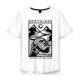 Мужская футболка хлопок Oversize с принтом Northlane , 100% хлопок | свободный крой, круглый ворот, “спинка” длиннее передней части | discoveries | mesmer | node | northlane | singularity | группы | метал | музыка | рок