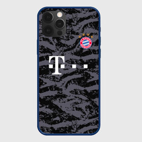 Чехол для iPhone 12 Pro с принтом Bayern away gk 18-19 , силикон | область печати: задняя сторона чехла, без боковых панелей | bayern | champions league | germany | munchen | бавария | германия | левандовски | лига чемпинов | мюнхен | нойер | рибери | роббен