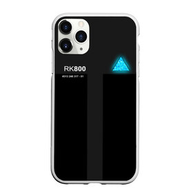 Чехол для iPhone 11 Pro матовый с принтом RK800 CONNOR , Силикон |  | action | ai | android | connor | dbhpk19 | detroit become human | rk 800 | rk 900 | андроиды | детектив | игра | интерактивное кино | кара | коннор | логотип | маркус | роботы | фирменный стиль | экшн