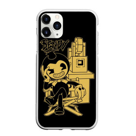 Чехол для iPhone 11 Pro матовый с принтом Bendy And The Ink Machine (40) , Силикон |  | Тематика изображения на принте: bendy | bendy and the ink machine | devil | game | horror | ink | mask | бенди | бенди и чернильная машина | краска | чернила