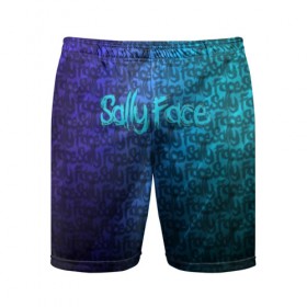 Мужские шорты 3D спортивные с принтом Sally Face (Pattern). ,  |  | 2019 | 3d | pattern | sally face | tekstura | абстракция | градиент | игра | лого | логотип | надпись | паттерн | стиль | текстура