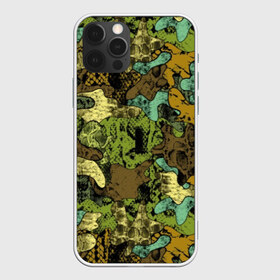 Чехол для iPhone 12 Pro Max с принтом Камуфляж , Силикон |  | abstraction | army | art | background | blue | camouflage | clothing | color | green | marsh | pattern | snake | stencil | uniform | абстракция | армия | арт | болотный | зеленый | змея | камуфляж | одежда | трафарет | узор | униформа | фон | цв